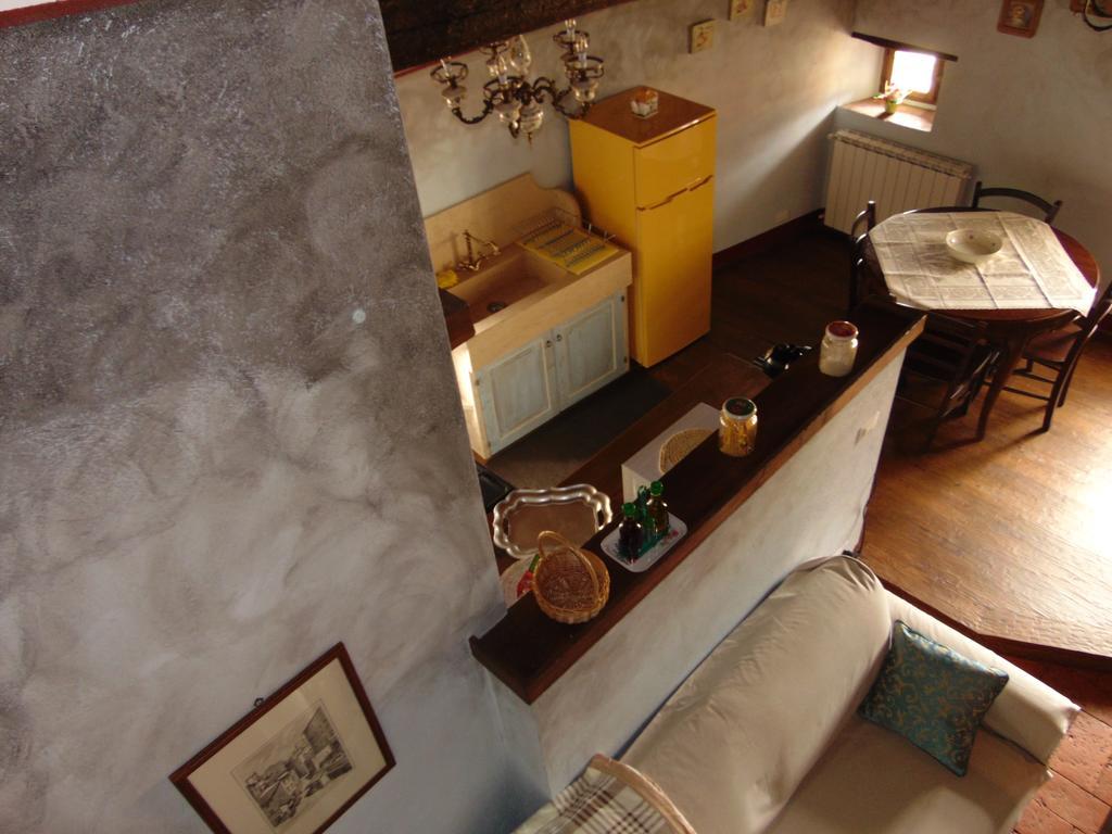 コルトーナDomus Ghibellinae- Fonte Di San Benedettoアパートメント 部屋 写真