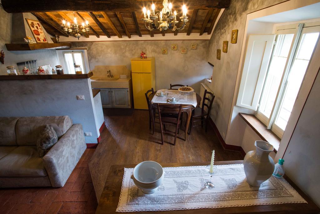 コルトーナDomus Ghibellinae- Fonte Di San Benedettoアパートメント エクステリア 写真